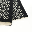 LOUIS VUITTON Echarpsky Scarf Cashmere Black White LV Auth 186209M-12