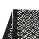 LOUIS VUITTON Echarpsky Scarf Cashmere Black White LV Auth 186209M-4