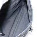 GUCCI GG Canvas Jackie Shoulder Bag Black Silver 00963 Auth 186211V-16