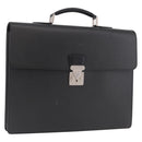 LOUIS VUITTON Taiga Serviette Moskova Business Bag Ardoise M30032 Auth 186217-1