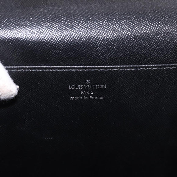 LOUIS VUITTON Taiga Serviette Moskova Business Bag Ardoise M30032 Auth 186217