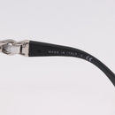 CHANEL Chain Sunglasses plastic Black CC Auth 186220M-14