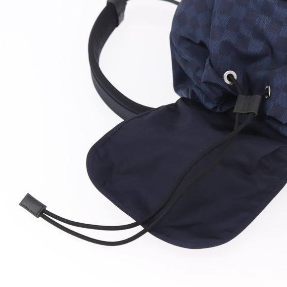 LOUIS VUITTON LV Cup Ostro Backpack Navy N41252 LV Auth 186221M