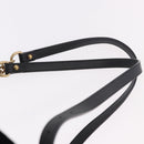 GUCCI GG Marmont Backpack Velor Black Gold 524568 Auth 186222SAM-15