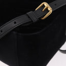 GUCCI GG Marmont Backpack Velor Black Gold 524568 Auth 186222SAM-19
