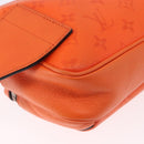 LOUIS VUITTON Tiger Lama Monogram Bum Bag Outdoor Bag Orange M30430 Auth 186224M-15