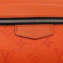 LOUIS VUITTON Tiger Lama Monogram Bum Bag Outdoor Bag Orange M30430 Auth 186224M-18