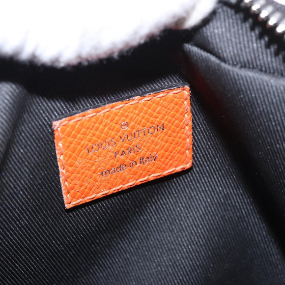 LOUIS VUITTON Tiger Lama Monogram Bum Bag Outdoor Bag Orange M30430 Auth 186224M