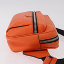 LOUIS VUITTON Tiger Lama Monogram Bum Bag Outdoor Bag Orange M30430 Auth 186224M-3