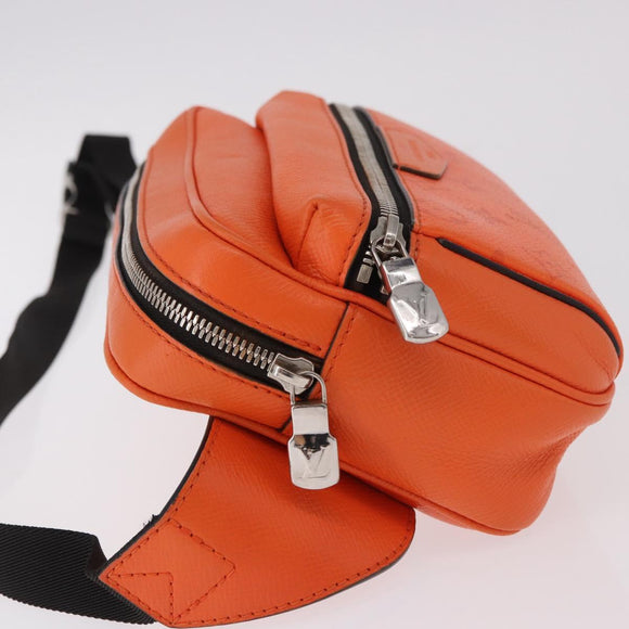 LOUIS VUITTON Tiger Lama Monogram Bum Bag Outdoor Bag Orange M30430 Auth 186224M