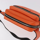LOUIS VUITTON Tiger Lama Monogram Bum Bag Outdoor Bag Orange M30430 Auth 186224M-6
