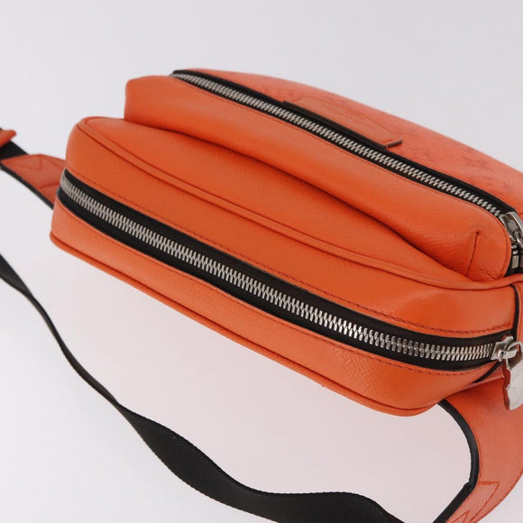LOUIS VUITTON Tiger Lama Monogram Bum Bag Outdoor Bag Orange M30430 Auth 186224M