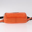 LOUIS VUITTON Tiger Lama Monogram Bum Bag Outdoor Bag Orange M30430 Auth 186224M-5
