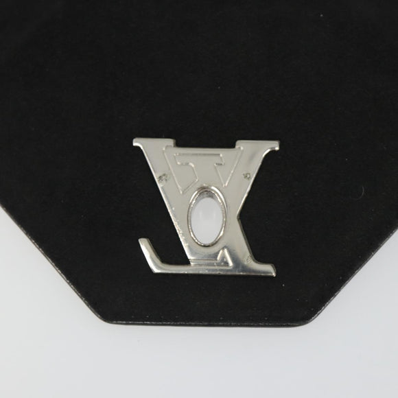 LOUIS VUITTON LV Love Note Shoulder Bag Leather Silver M54872 LV Auth 186225M