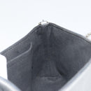 LOUIS VUITTON LV Love Note Shoulder Bag Leather Silver M54872 LV Auth 186225M-21