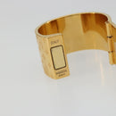LOUIS VUITTON Monogram Nanogram Scarf Ring Brooch Gold Tone M00226 Auth 186230A-12