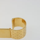 LOUIS VUITTON Monogram Nanogram Scarf Ring Brooch Gold Tone M00226 Auth 186230A-9