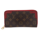 LOUIS VUITTON Monogram Zippy Wallet Tiro Long Wallet M61854 LV Auth 186231A-13