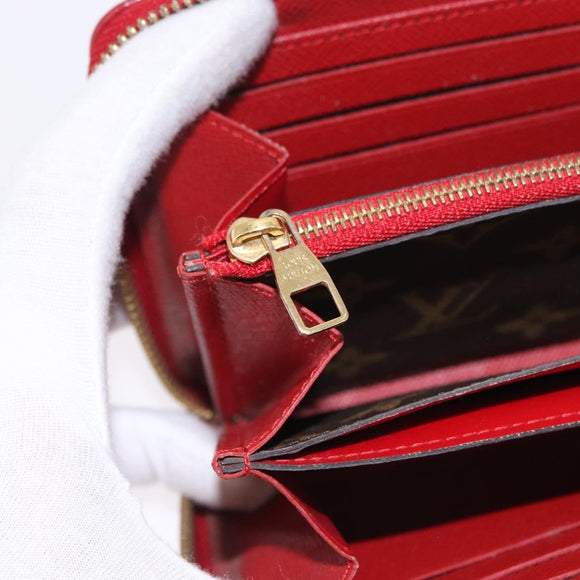 LOUIS VUITTON Monogram Zippy Wallet Tiro Long Wallet M61854 LV Auth 186231A