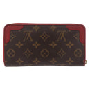 LOUIS VUITTON Monogram Zippy Wallet Tiro Long Wallet M61854 LV Auth 186231A-2