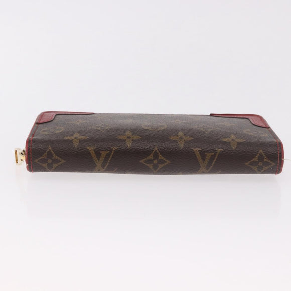 LOUIS VUITTON Monogram Zippy Wallet Tiro Long Wallet M61854 LV Auth 186231A