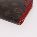 LOUIS VUITTON Monogram Zippy Wallet Tiro Long Wallet M61854 LV Auth 186231A-14