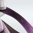 LOUIS VUITTON Monogram Sandals Purple LV Auth 186233M-10