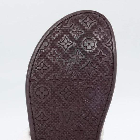 LOUIS VUITTON Monogram Sandals Purple LV Auth 186233M
