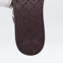 LOUIS VUITTON Monogram Sandals Purple LV Auth 186233M-16