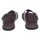 LOUIS VUITTON Monogram Sandals Purple LV Auth 186233M-3