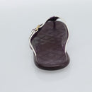 LOUIS VUITTON Monogram Sandals Purple LV Auth 186233M-7