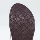 LOUIS VUITTON Monogram Sandals Purple LV Auth 186233M-8
