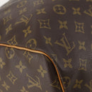 LOUIS VUITTON Monogram Keepall 55 Boston Bag M41424 LV Auth 186234A-15