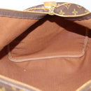 LOUIS VUITTON Monogram Keepall 55 Boston Bag M41424 LV Auth 186234A-22