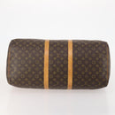 LOUIS VUITTON Monogram Keepall 55 Boston Bag M41424 LV Auth 186234A-5