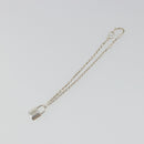 LOUIS VUITTON Bracelet Silver Lockit Bracelet Ag925 Silver Q95450 Auth 186237A-2
