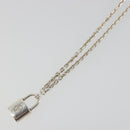 LOUIS VUITTON Bracelet Silver Lockit Bracelet Ag925 Silver Q95450 Auth 186237A-4