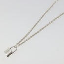 LOUIS VUITTON Bracelet Silver Lockit Bracelet Ag925 Silver Q95450 Auth 186237A-9