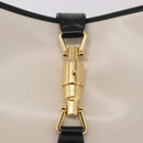 GUCCI New Jackie 1961 Bag Leather 2way White Gold black 636706 Auth 186238V-14