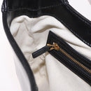 GUCCI New Jackie 1961 Bag Leather 2way White Gold black 636706 Auth 186238V-19