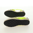 LOEWE Bijou Espadrilles Sandals Canvas Neon Green Auth 186240M-14