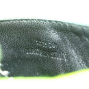 LOEWE Bijou Espadrilles Sandals Canvas Neon Green Auth 186240M-22