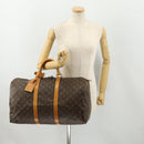LOUIS VUITTON Monogram Keepall 50 Boston Bag M41426 LV Auth 186242A-22