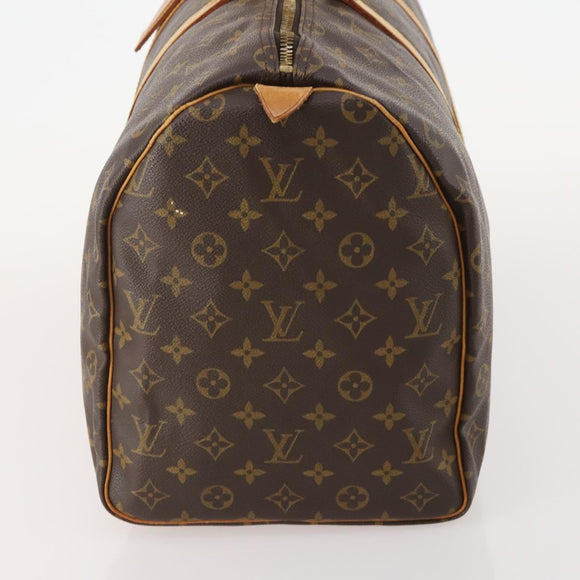LOUIS VUITTON Monogram Keepall 50 Boston Bag M41426 LV Auth 186242A