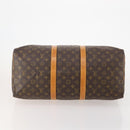 LOUIS VUITTON Monogram Keepall 50 Boston Bag M41426 LV Auth 186242A-5