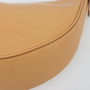 BURBERRY Shoulder Bag Leather Beige Gold Auth 186245A-14
