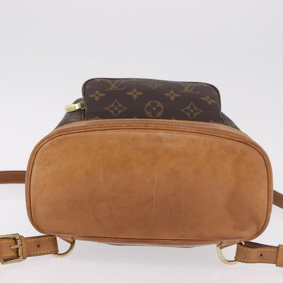 LOUIS VUITTON Monogram Montsouris MM Backpack M51136 LV Auth 186246A