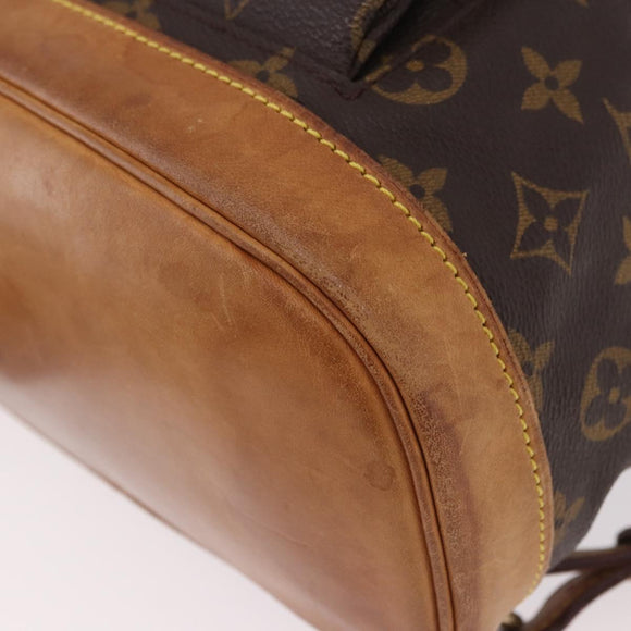 LOUIS VUITTON Monogram Montsouris MM Backpack M51136 LV Auth 186246A