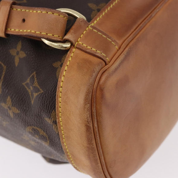 LOUIS VUITTON Monogram Montsouris MM Backpack M51136 LV Auth 186246A