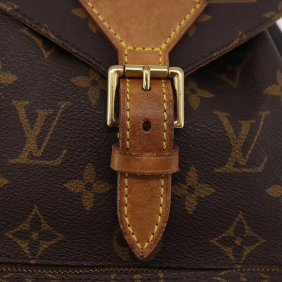 LOUIS VUITTON Monogram Montsouris MM Backpack M51136 LV Auth 186246A